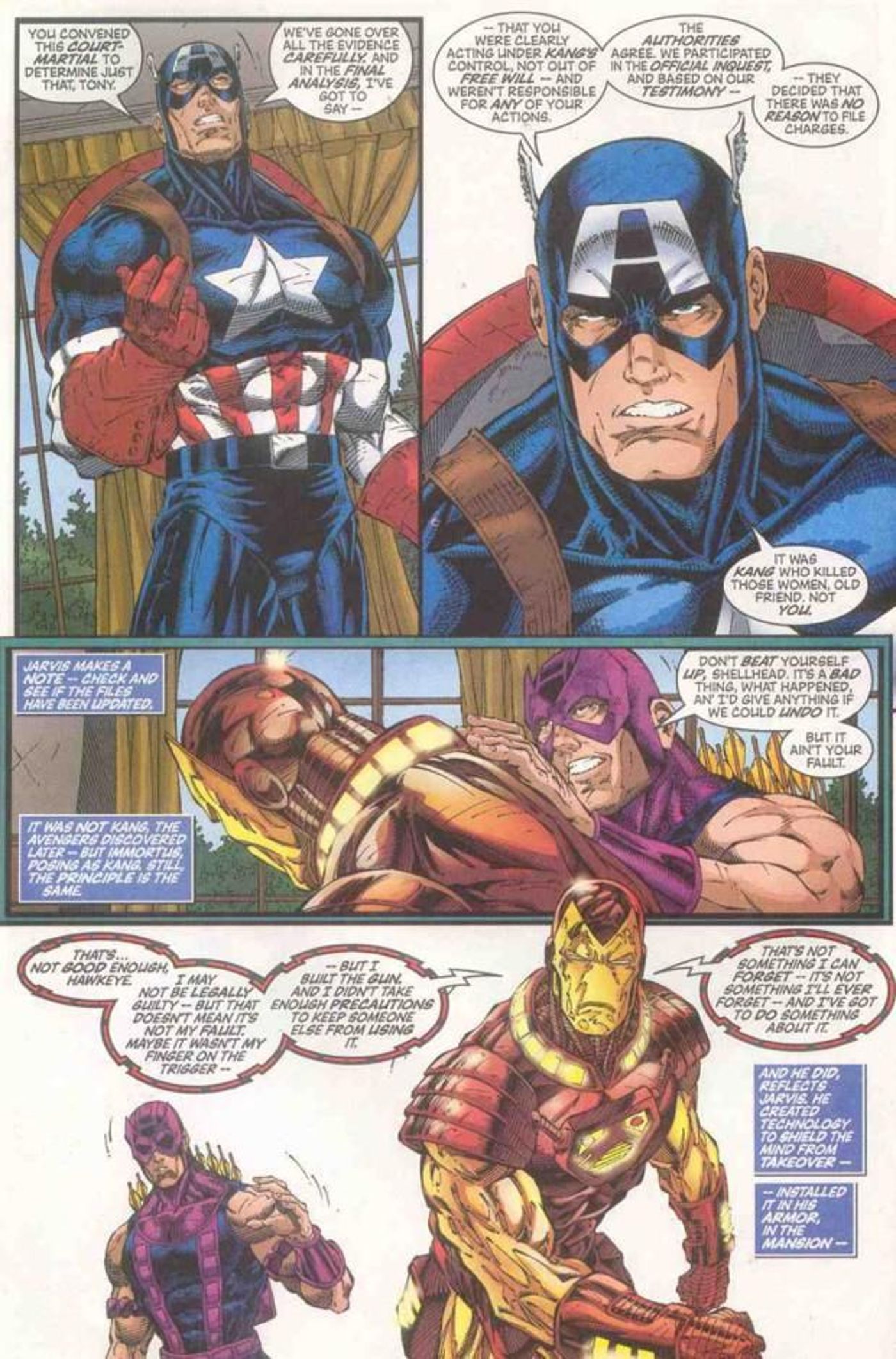 Avengers the Crossing Iron Man