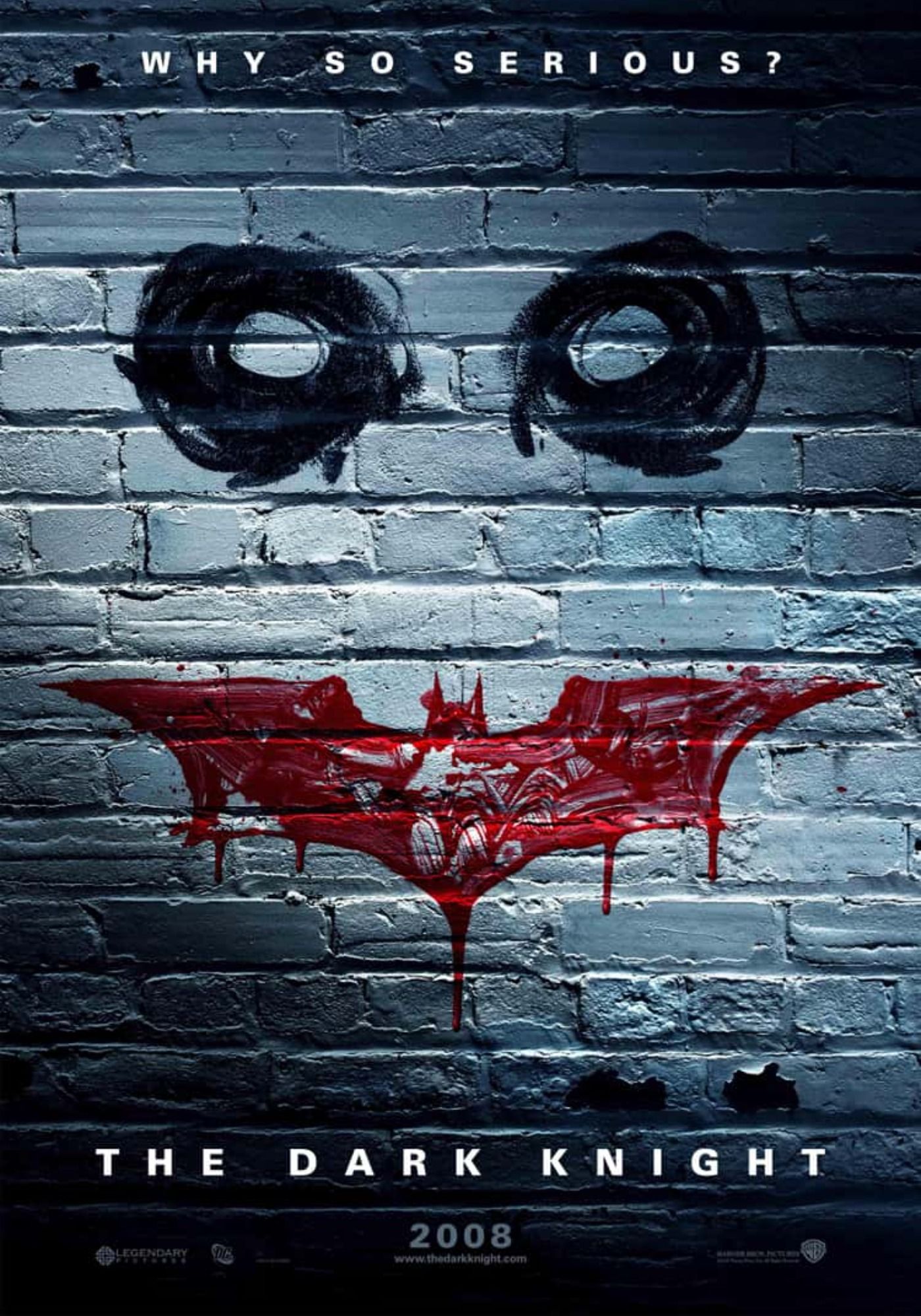 Dark Knight Mural Poster