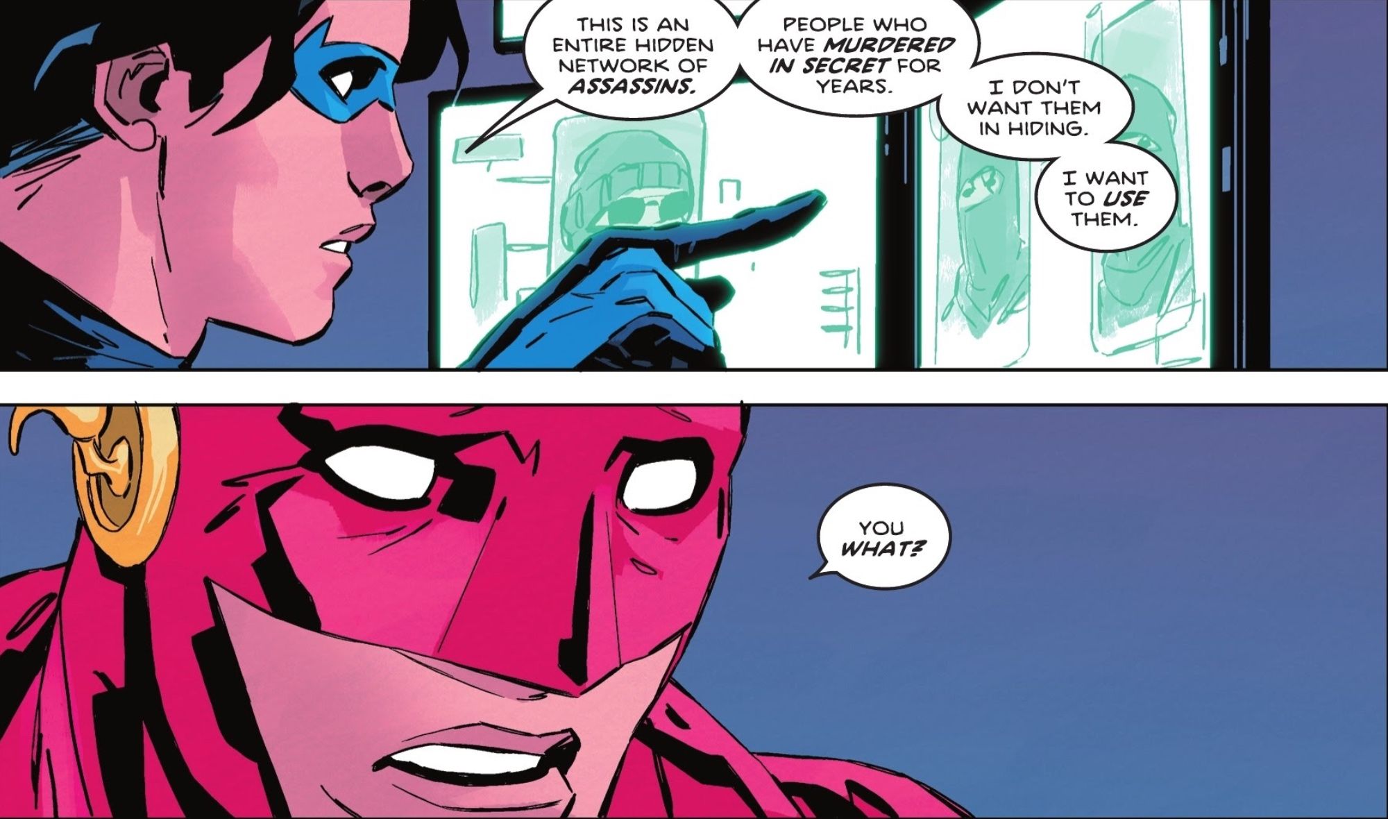 Dick Grayson Tricks Assassins In Nightwing 91
