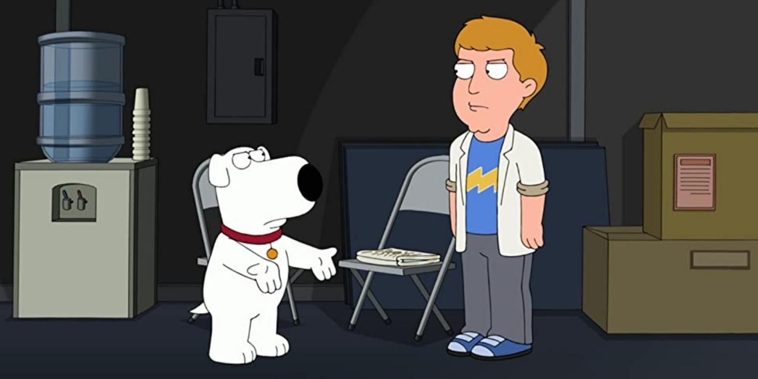 Dylan Flannigan and Brian Griffin Family Guy