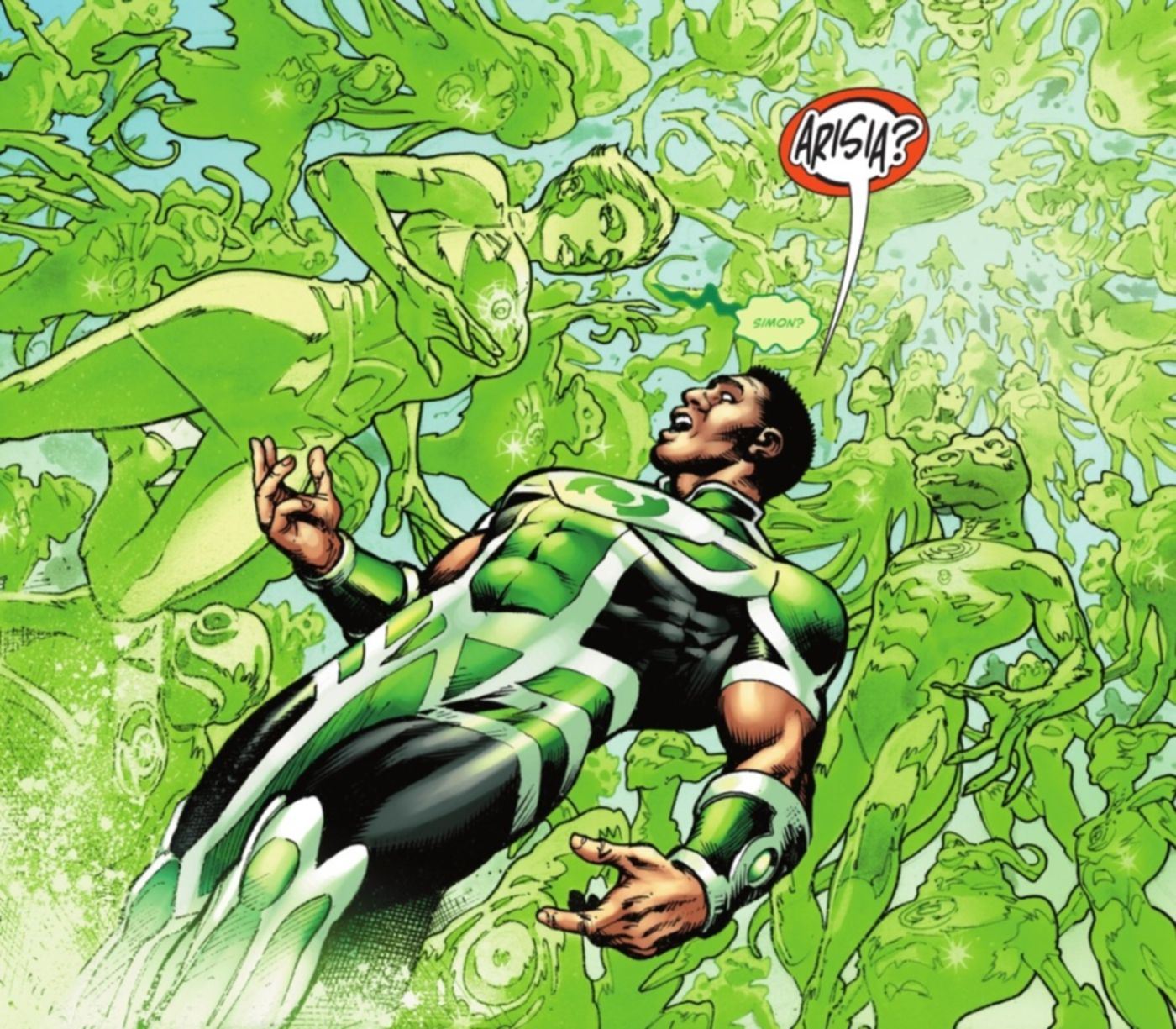 Green Lantern Corpse Revived Simon Baz DC Comics