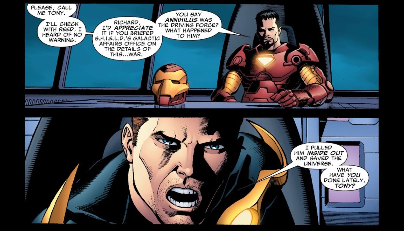 Iron Man and Nova