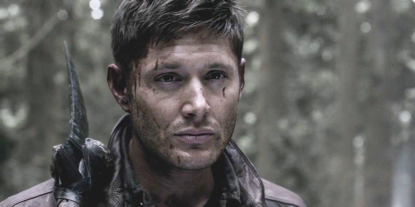 Jensen Ackles as Dean Winchester in purgatory on Supernatural