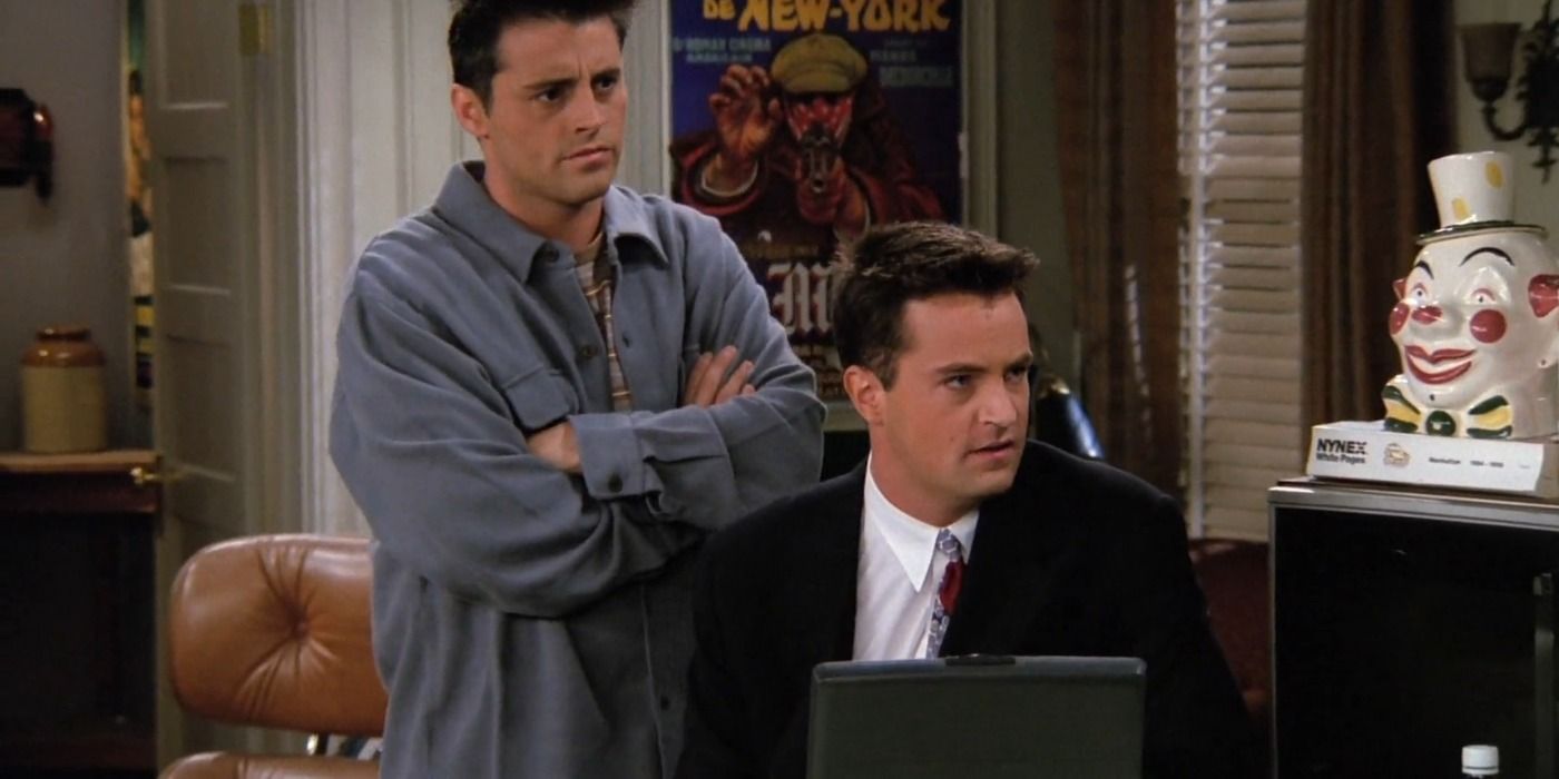 Joey And Chandler In Friends
