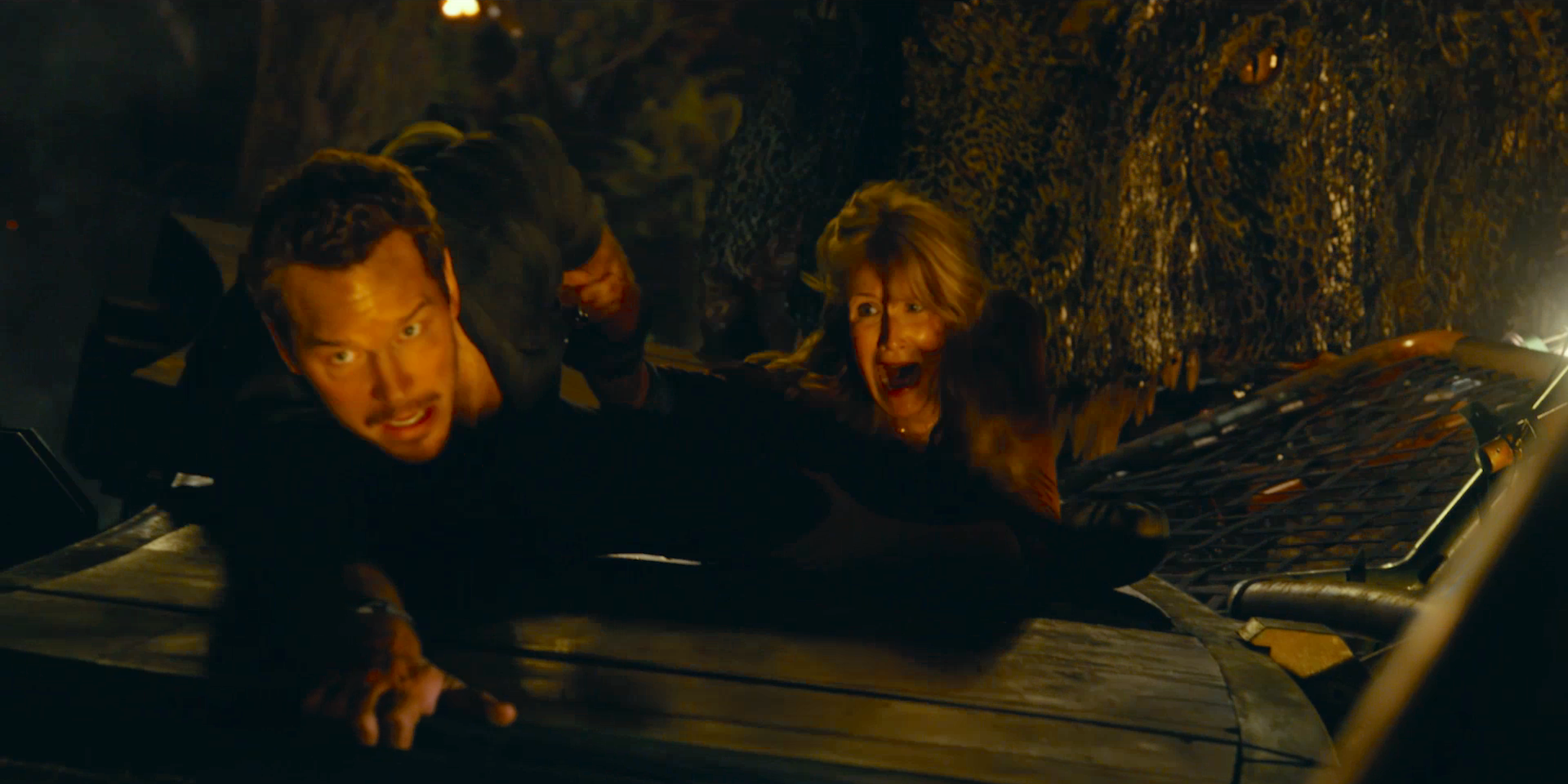 Chris Pratt como o primeiro 'herói de ação' da série em Jurassic World: Dominion 1