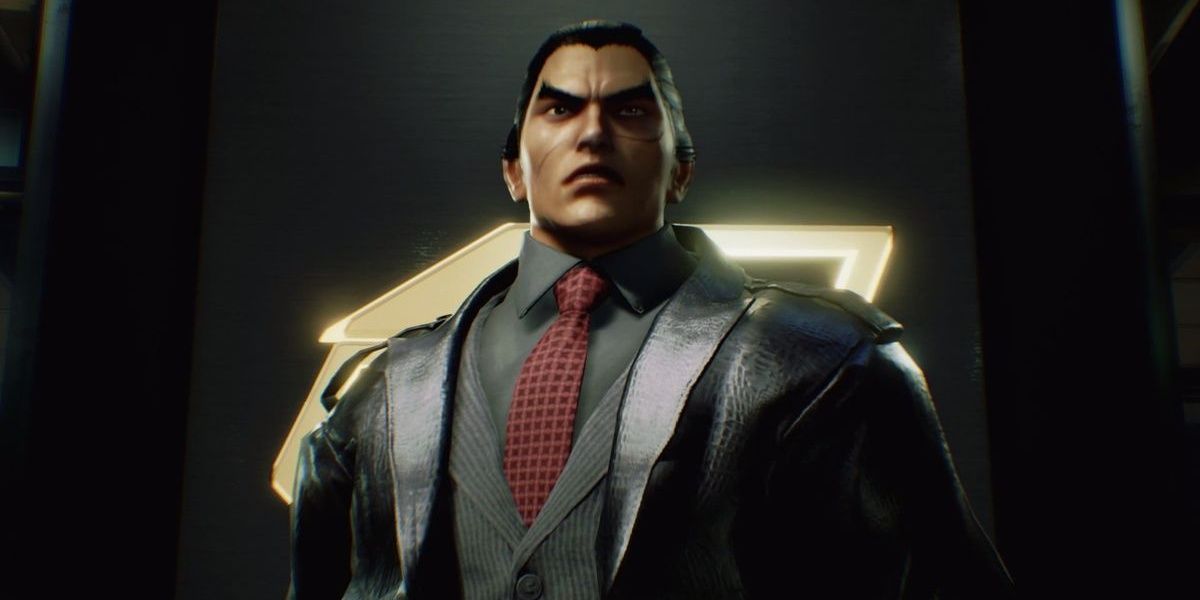 Kazuya Mishima in a suit in Tekken 6 Cropped