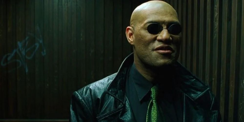 Laurence Fishburne as Morpheus in The