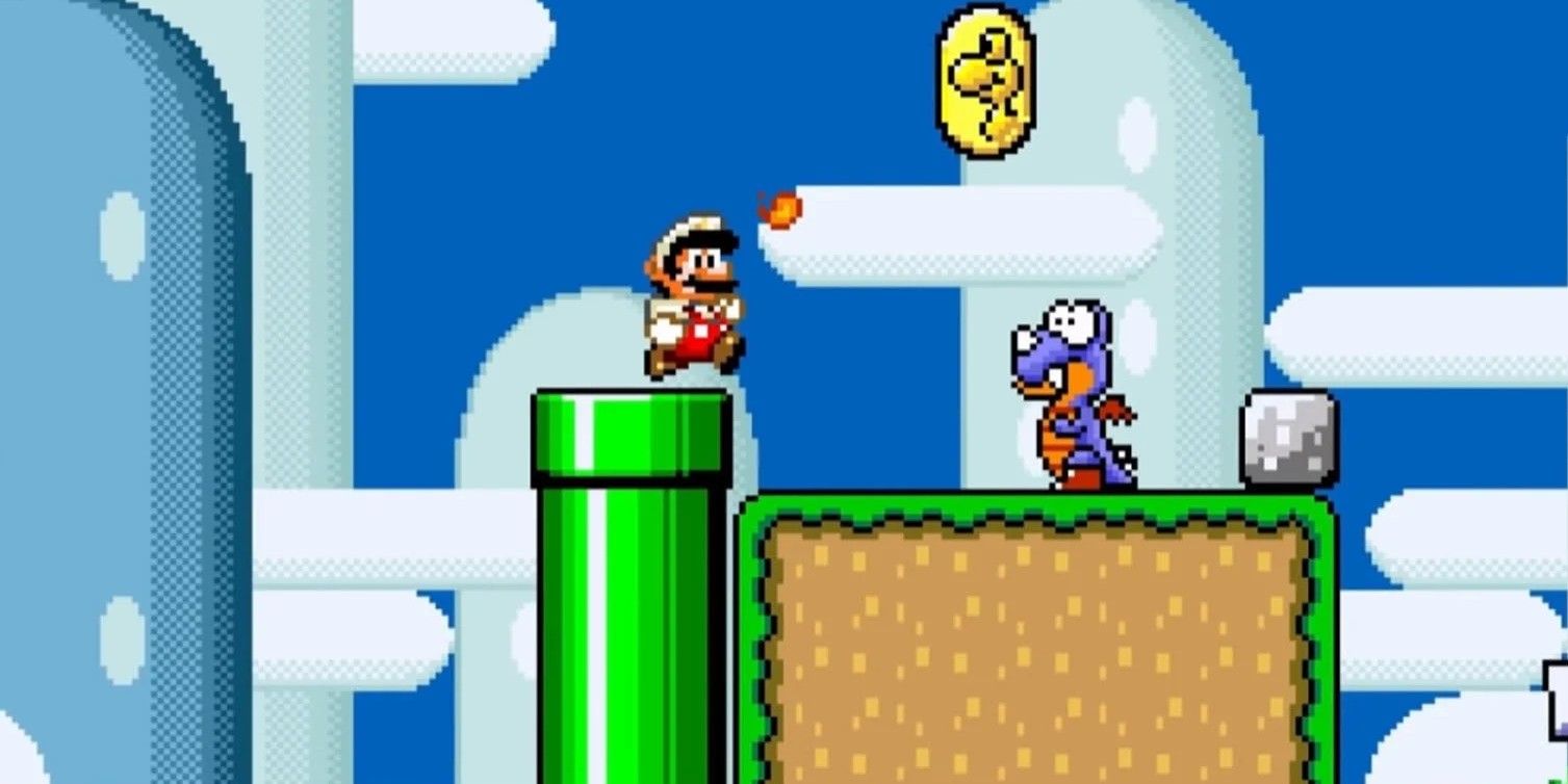 Mario in Super Mario World 1990 1