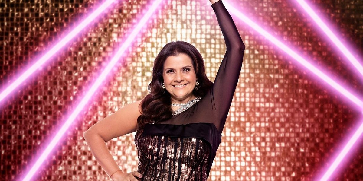 Nina Wadia dancing in Strictly Come Dancing Cropped