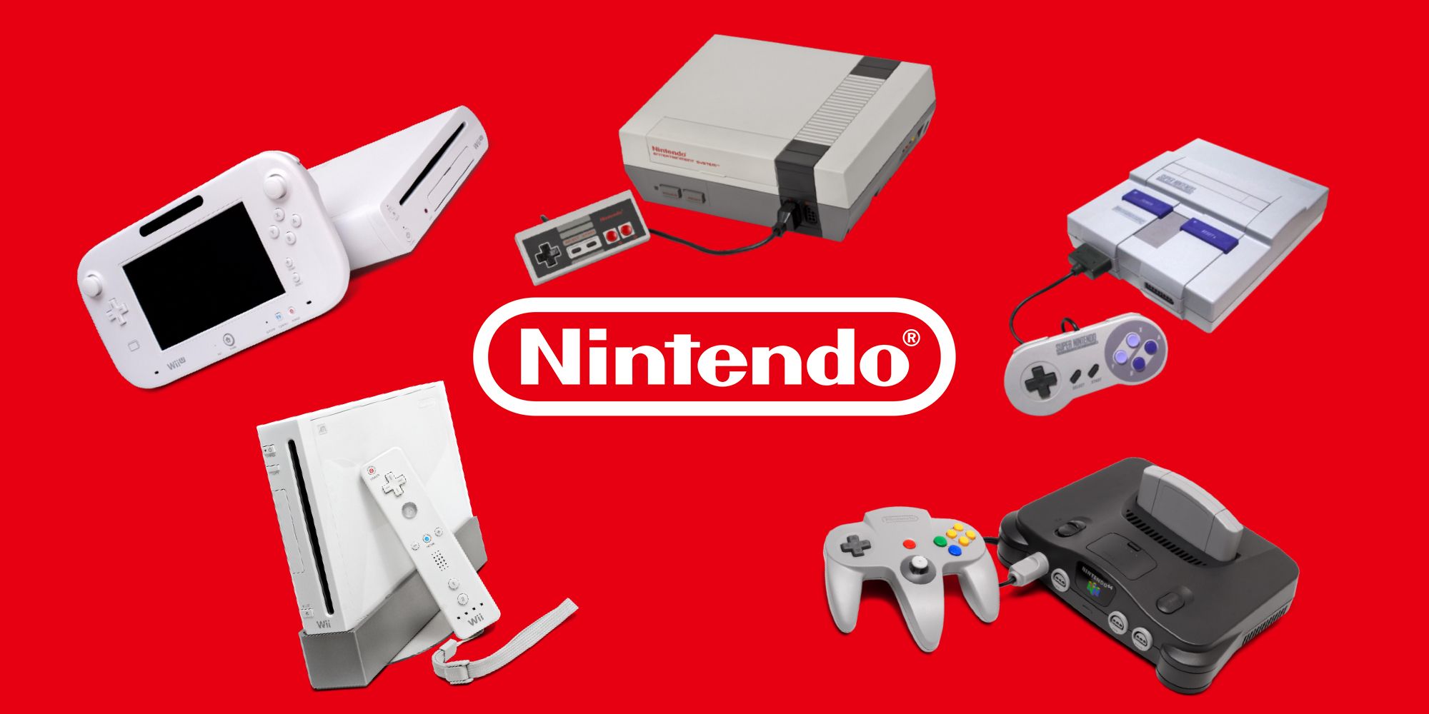 Nintendo Logo Consoles