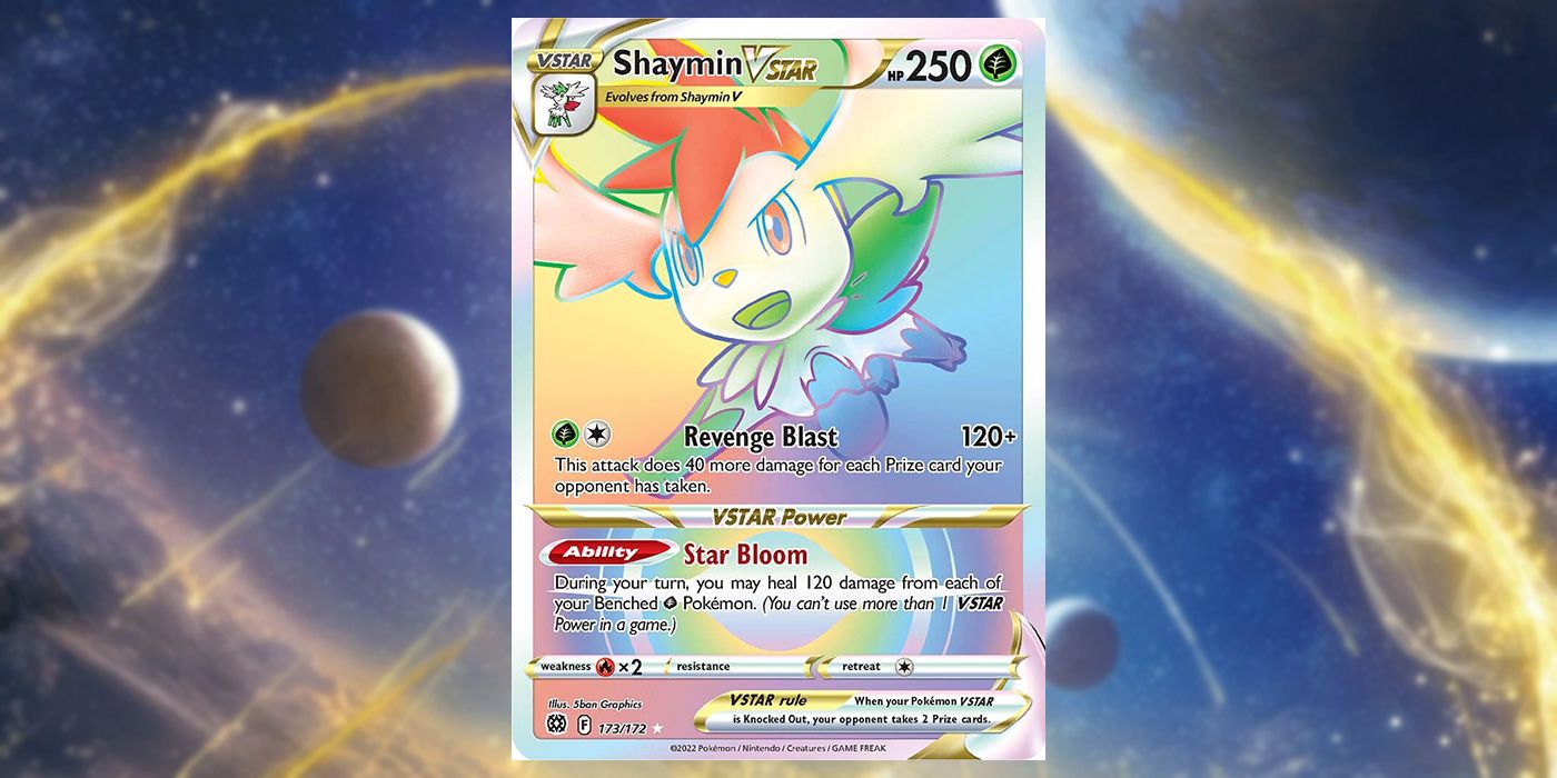 Pokemon TCG Brilliant Stars Best Cards Ranked Rainbow Shaymin VSTAR