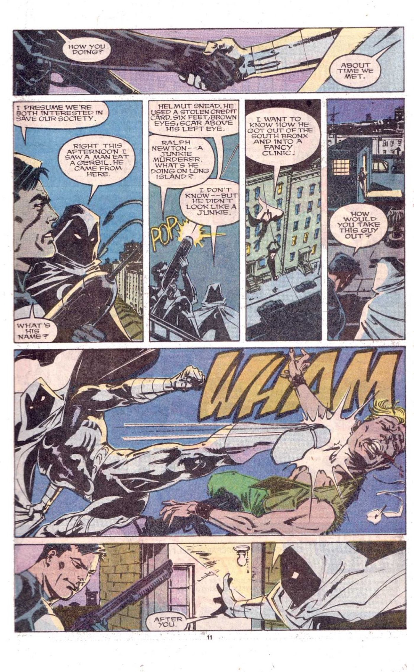 Punisher Moon Knight First Meeting