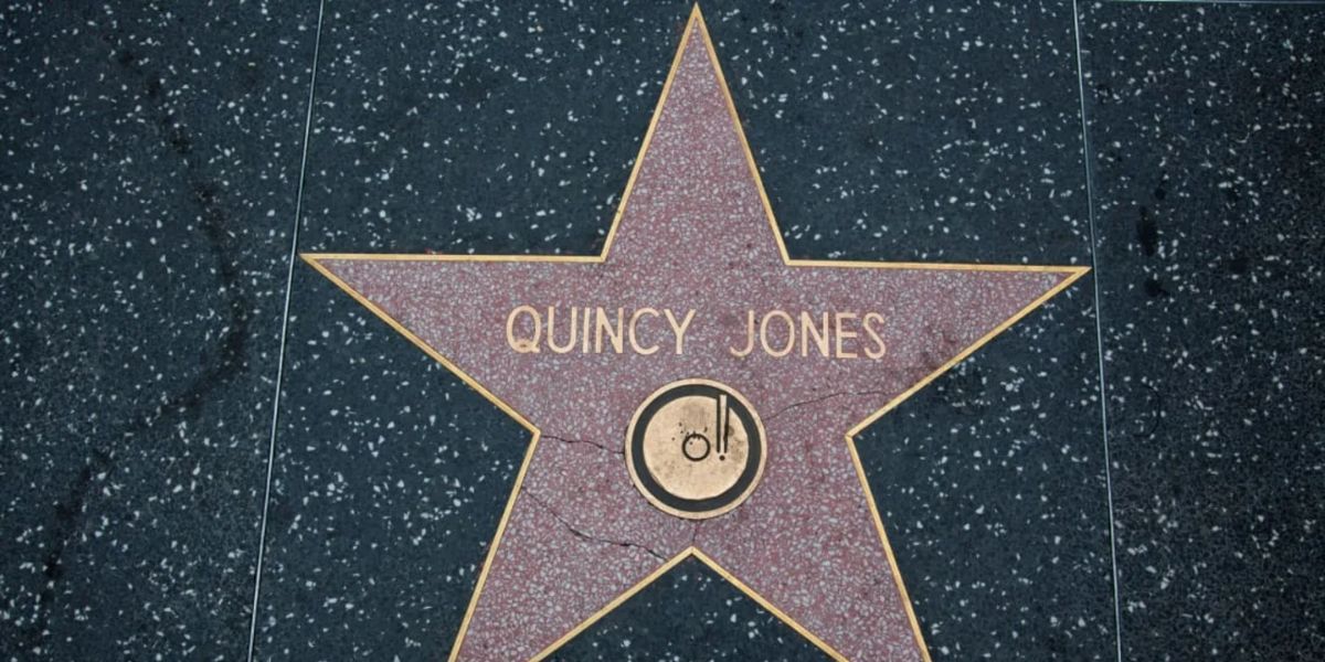 Quincy Jones Hollywood Star 2