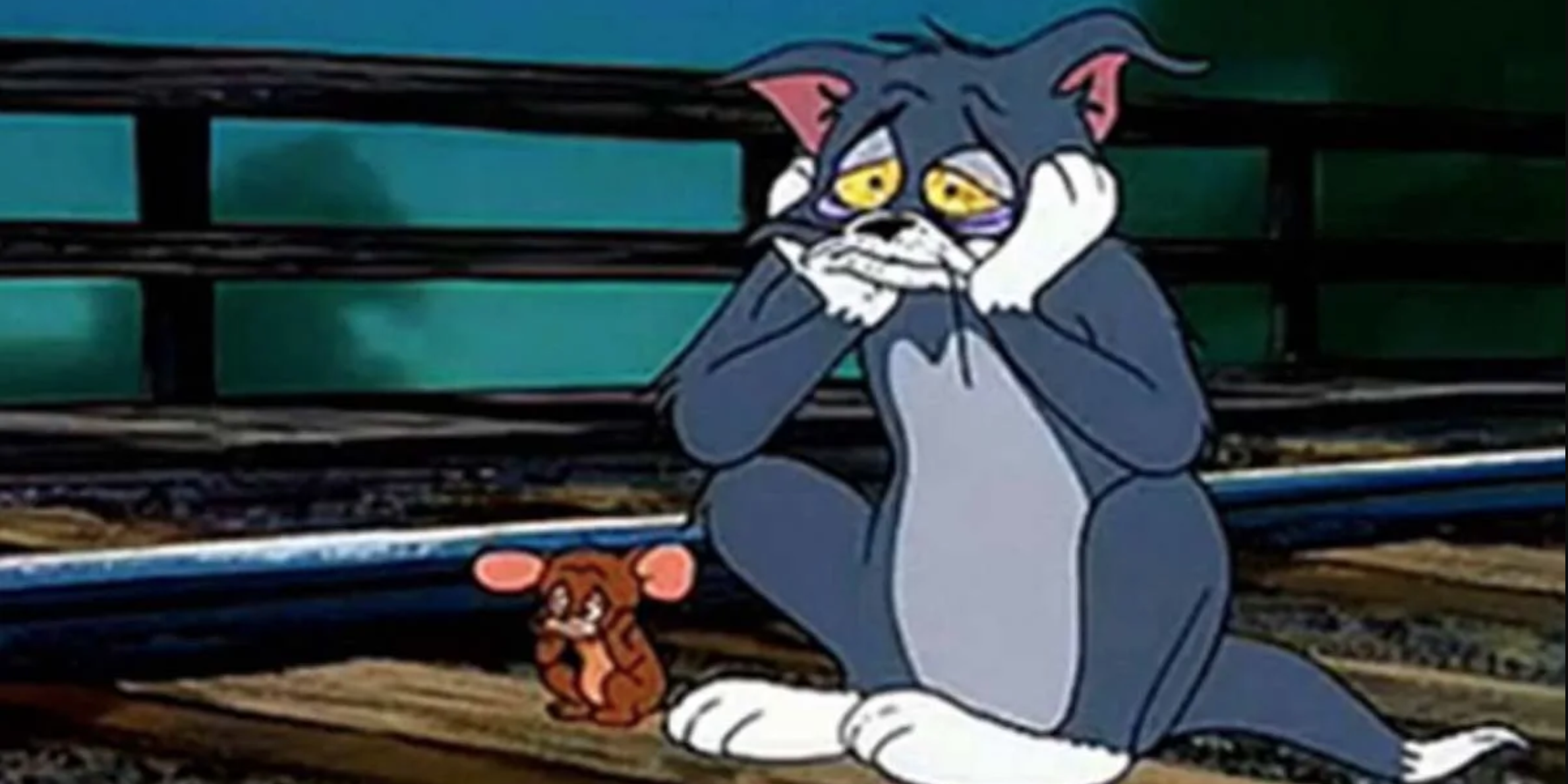 Грустный том и джерри. Том и Джерри грустные. Грустный том. Грустный кот из мультика. Том и Джерри 2021 грустный том.