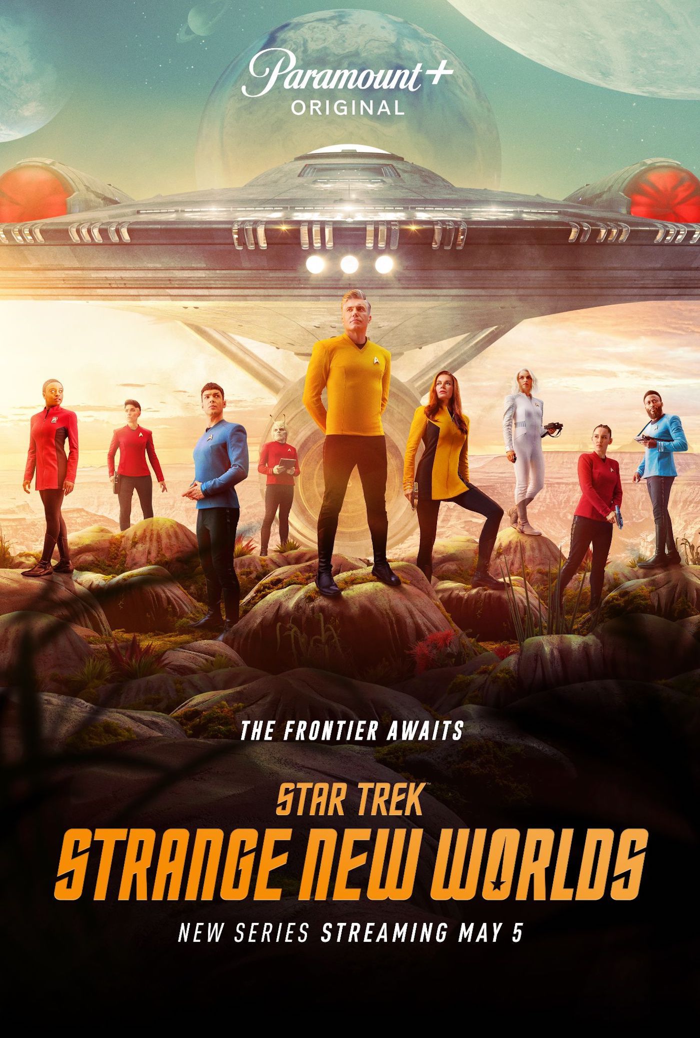 Star Trek Strange New Worlds Season 1 Key Art