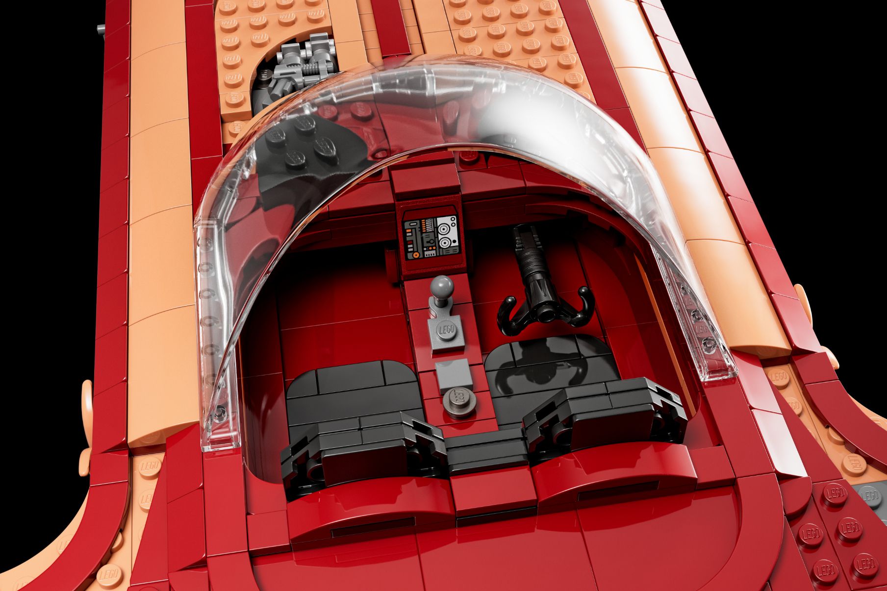 Star Wars Luke Landspeeder LEGO Cockpit