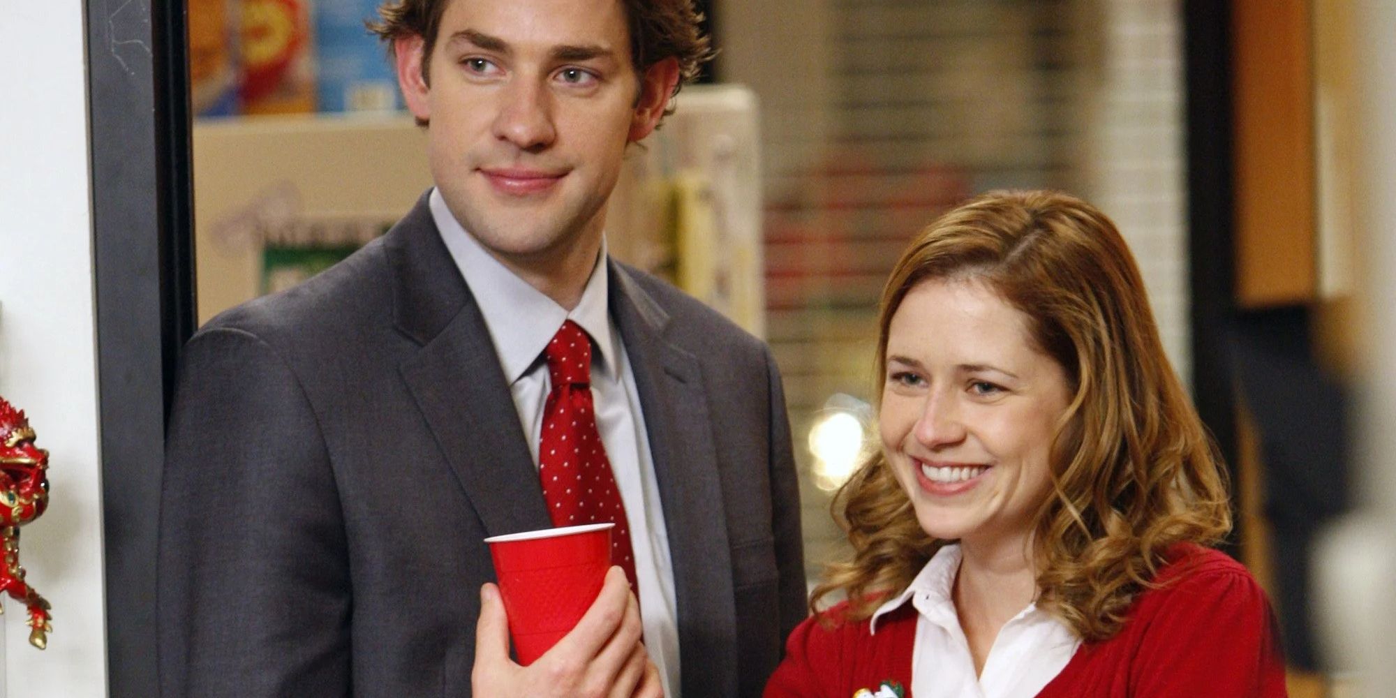 The Office Secret Santa Episode Jim and Pam