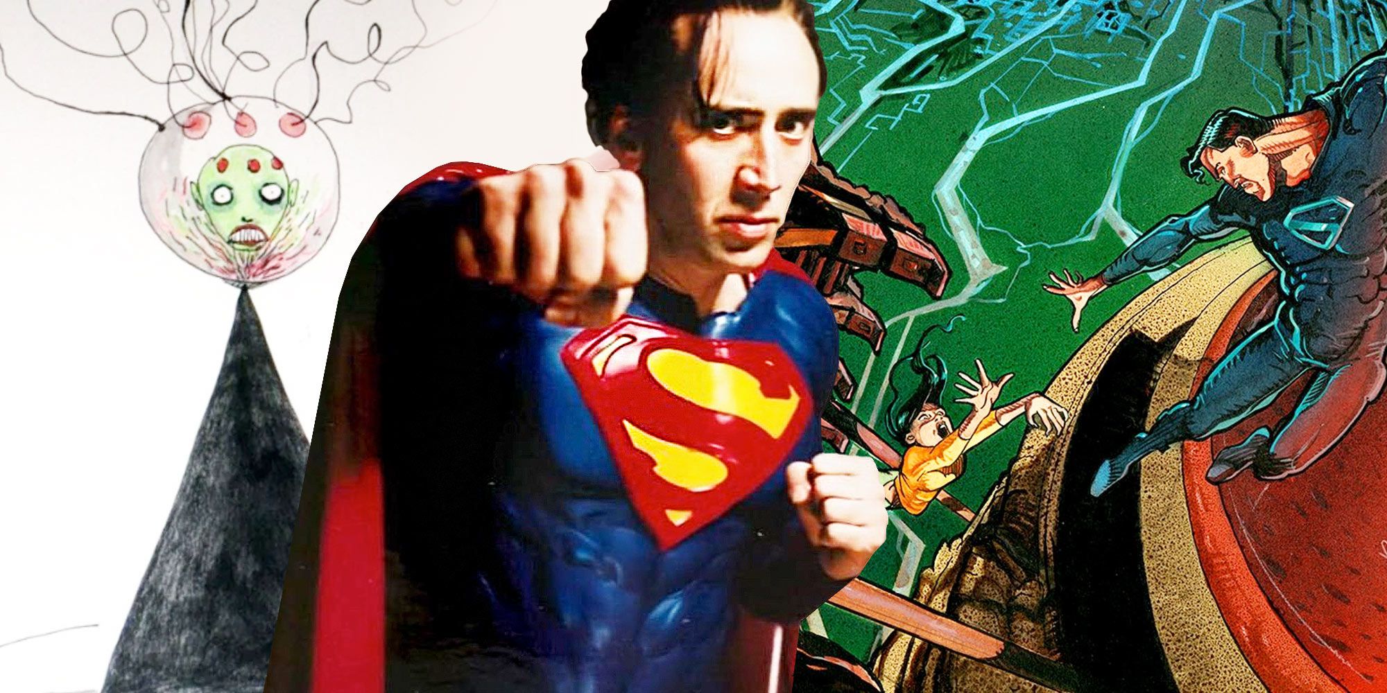 Nicolas Cage Insists He Picked Tim Burton For Scrapped Superman Movie