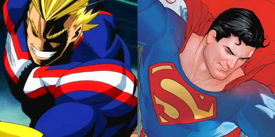 All Might and Superman