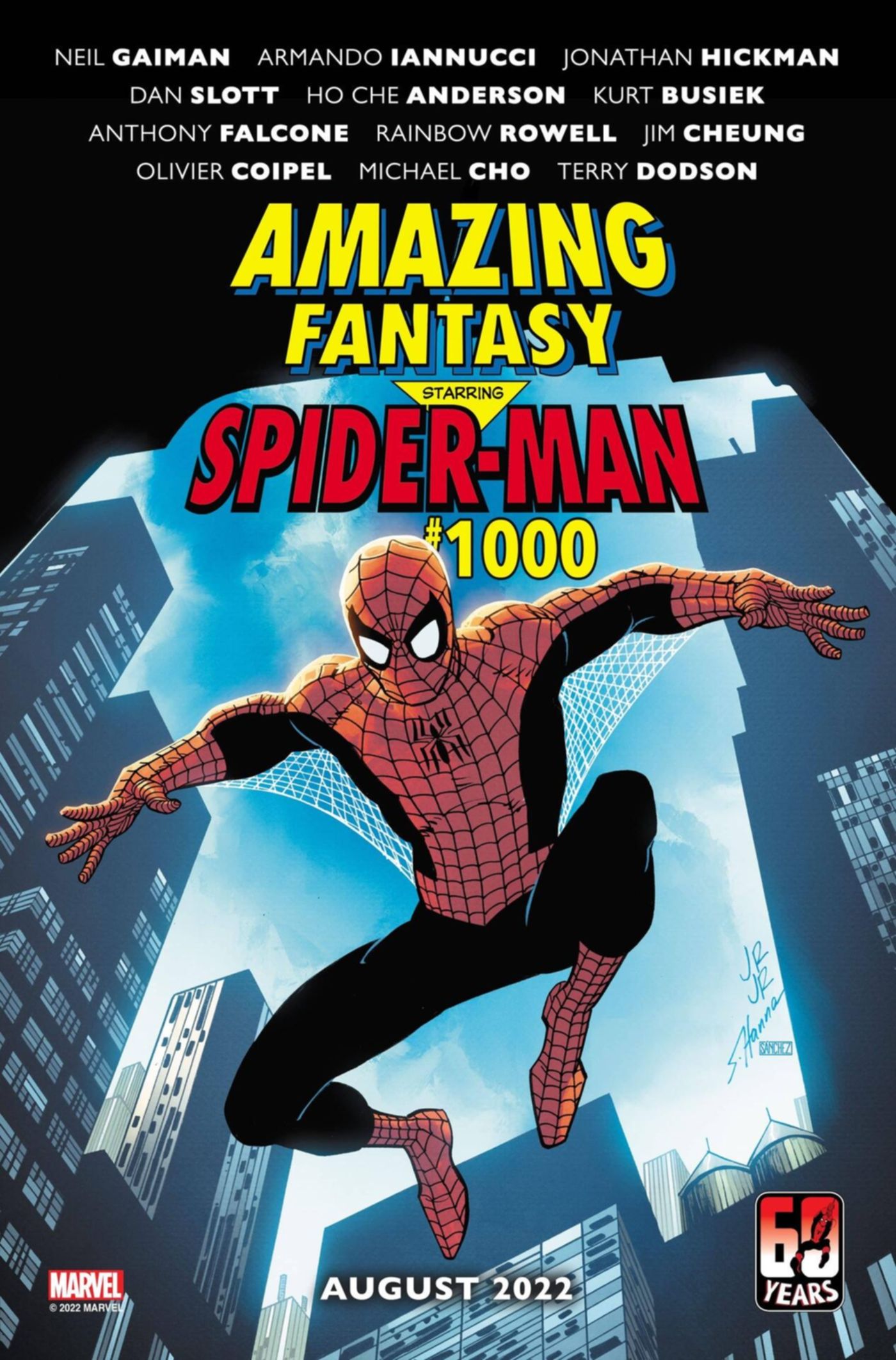 Amazing Fantasy 1000 Cover Spider Man Marvel Comics