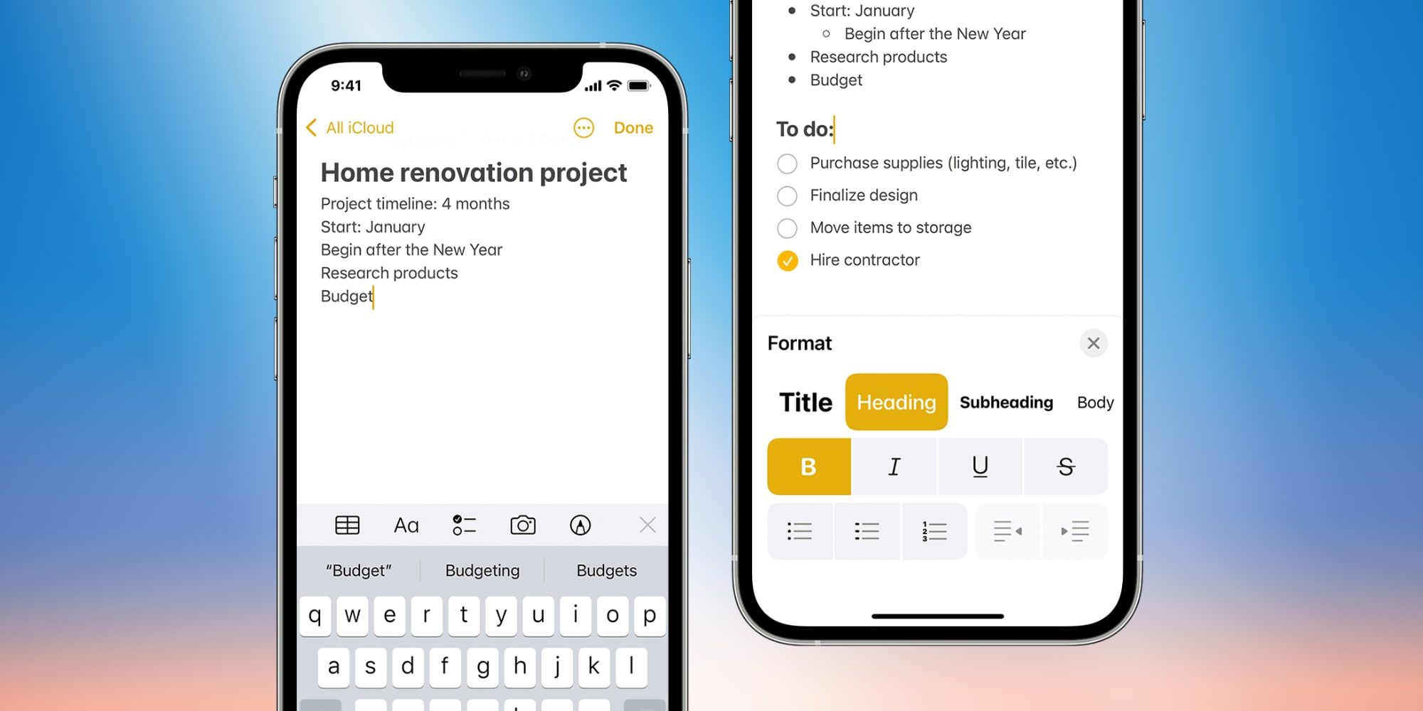 How To Style & Format Text In The iPhone’s Notes App