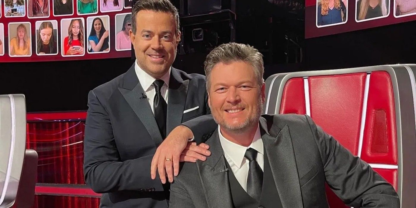 Blake Shelton Carson Daly The Voice