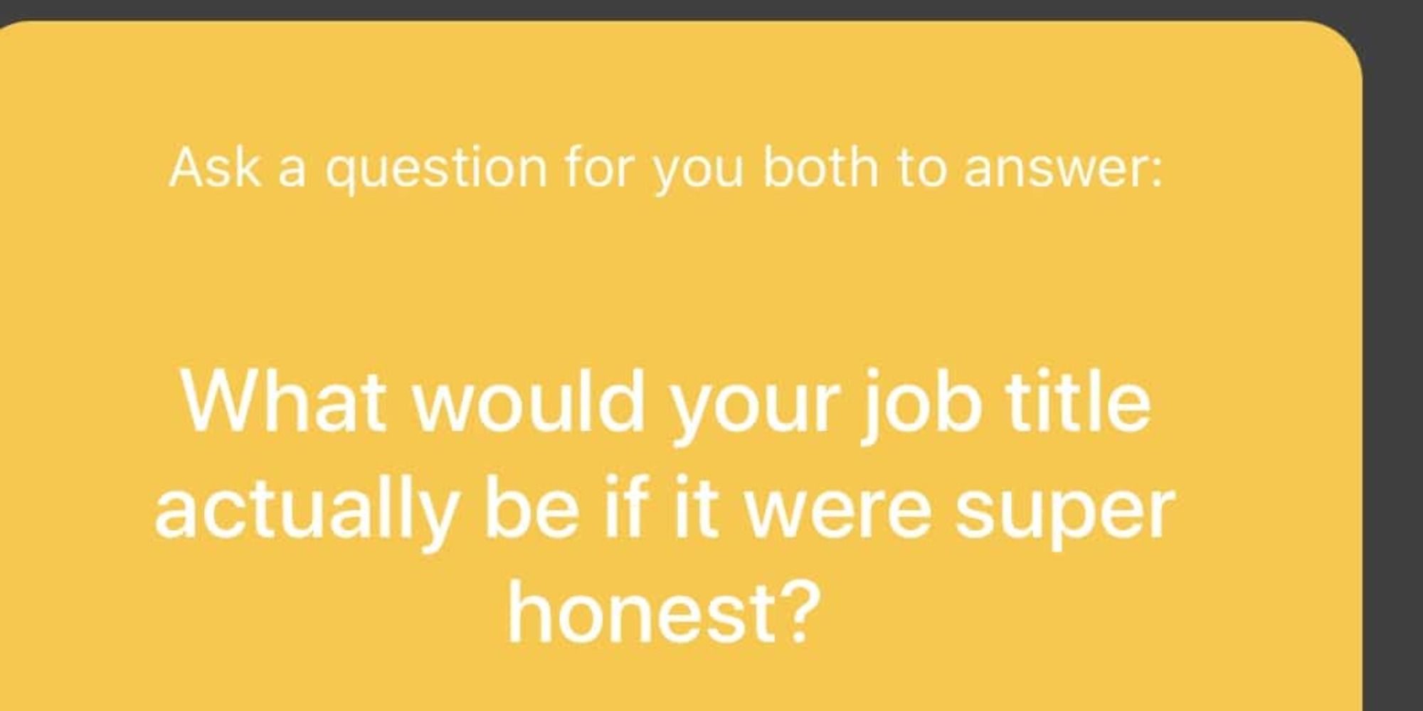 Bumble questions