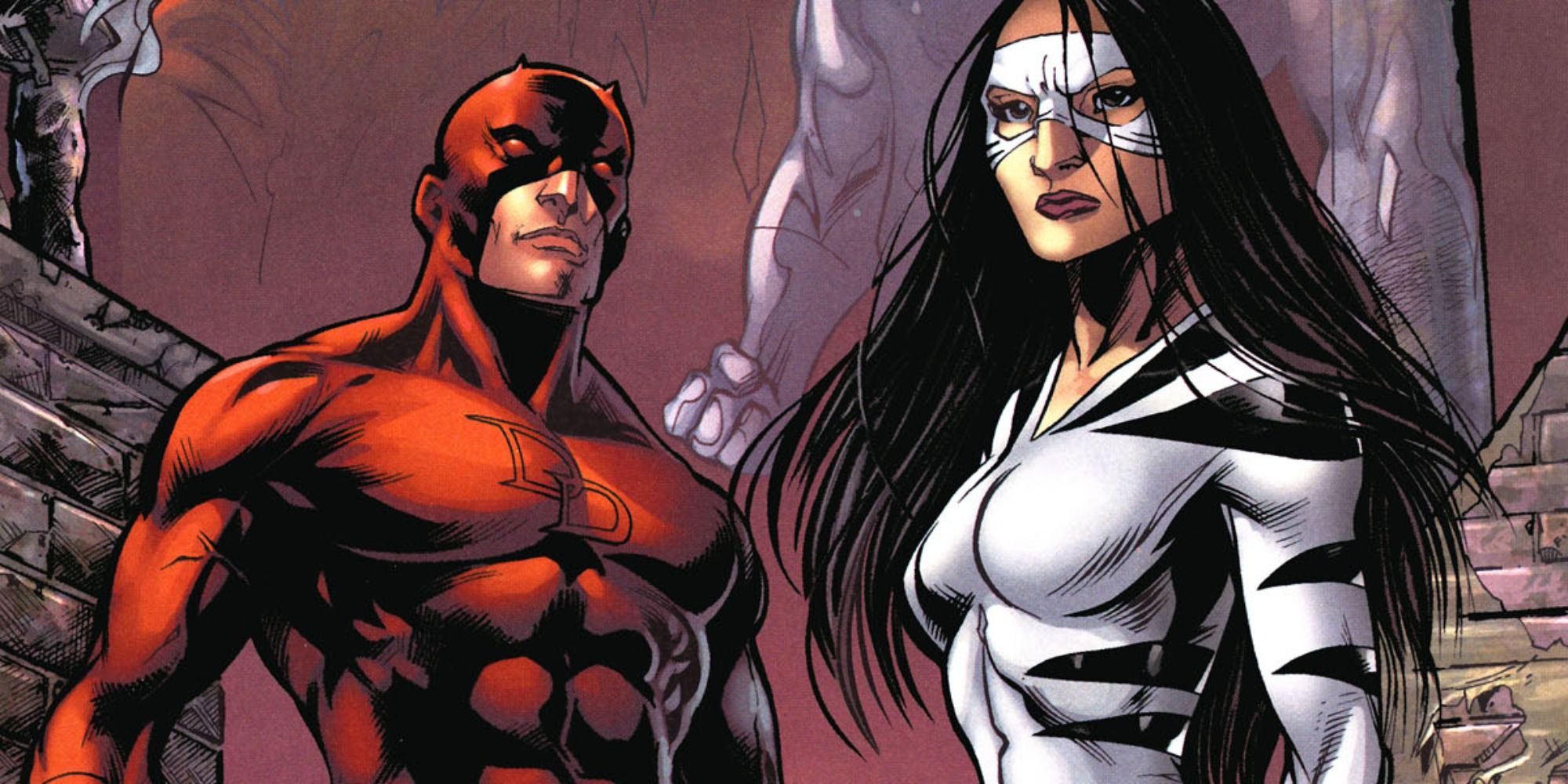 Daredevil and White Tiger team up in Marvel Comics.