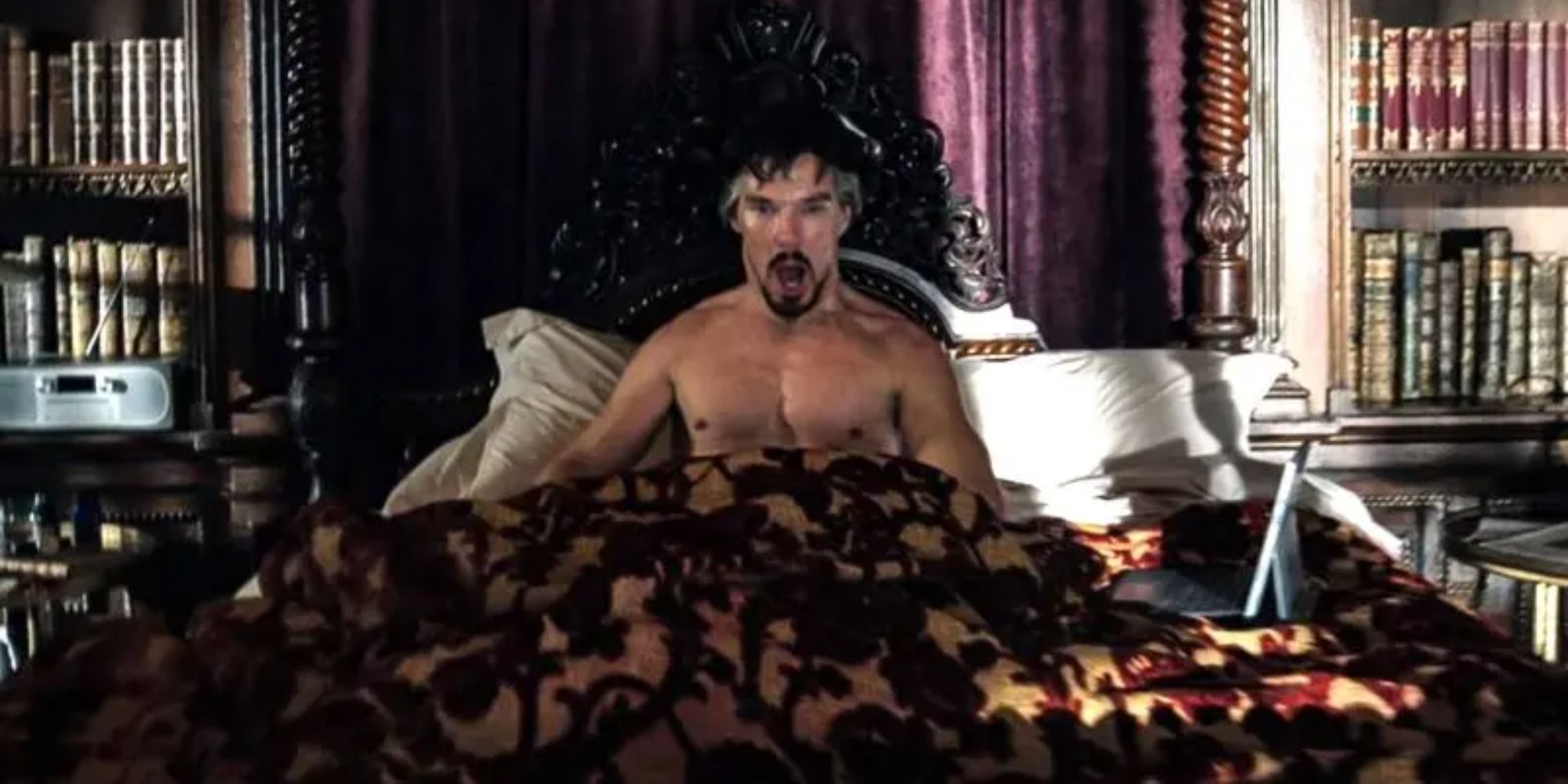Doctor Strange wakes up in Multiverse of Madness.