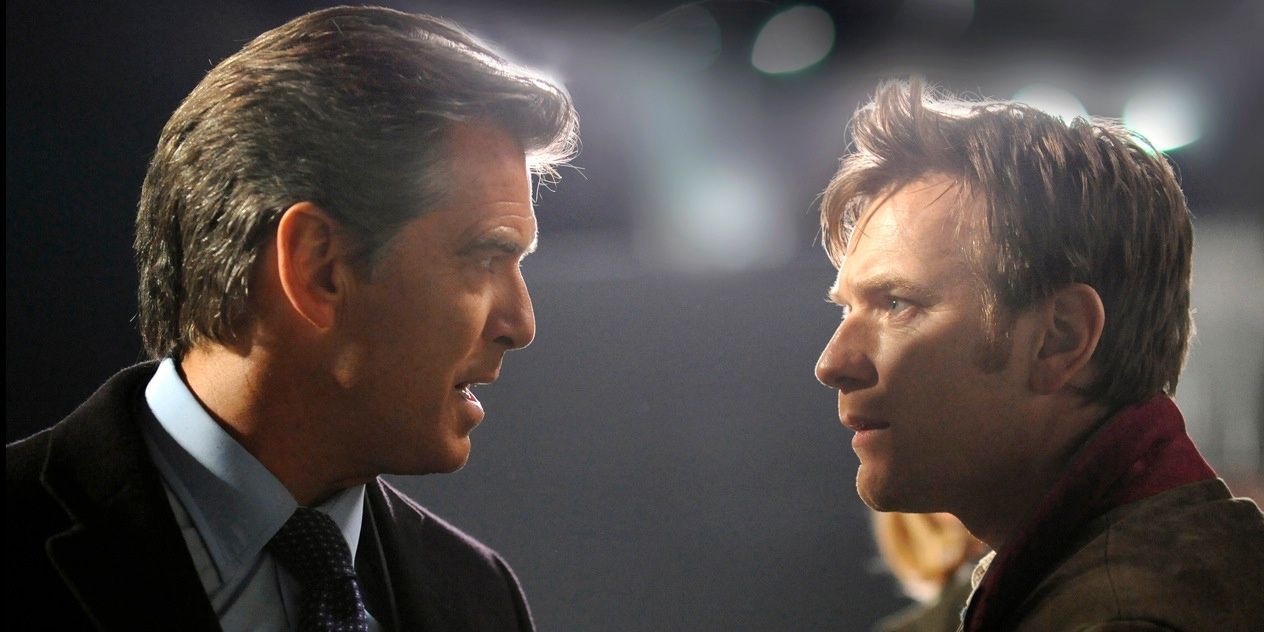 Ewan McGregor arguing with Pierce Brosnan in The Ghost Writer Cropped
