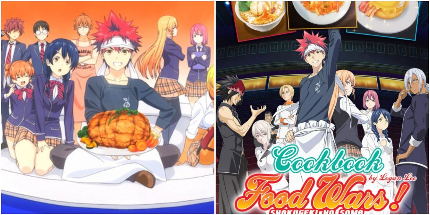 Food Wars Anime and Cookbook