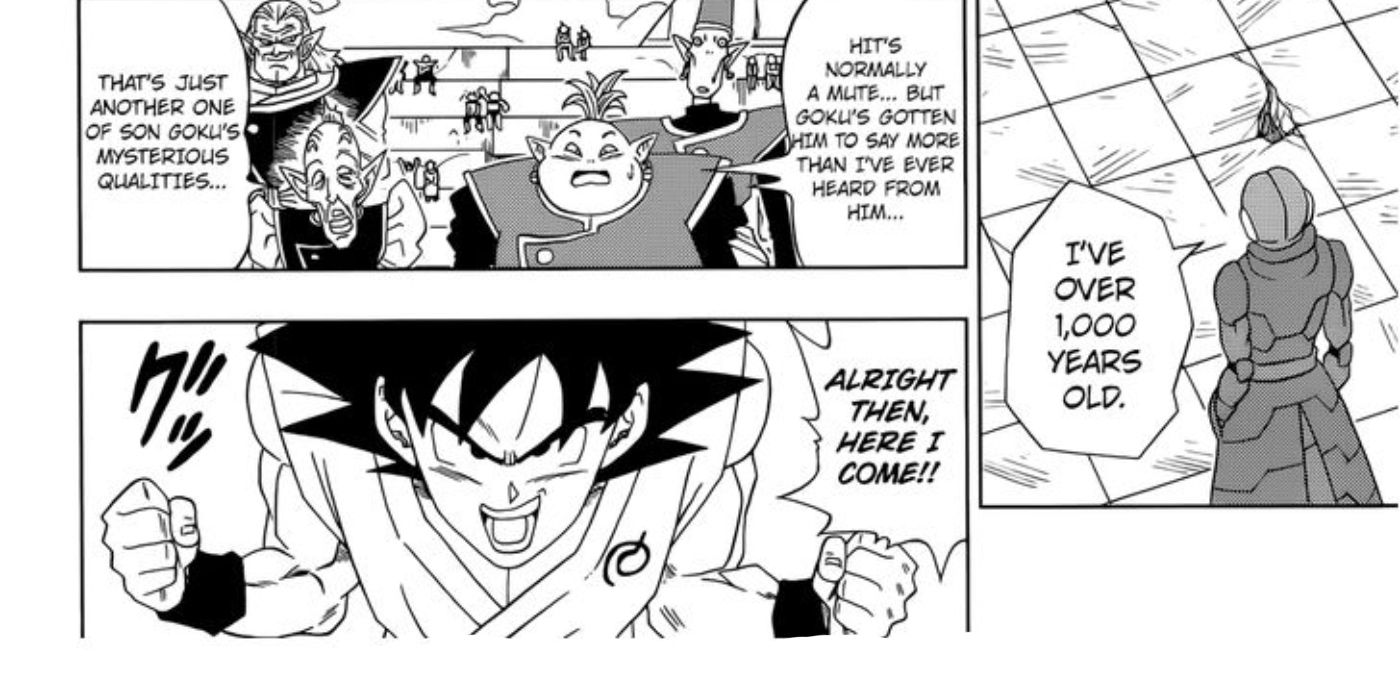 Goku Secret Power Comic