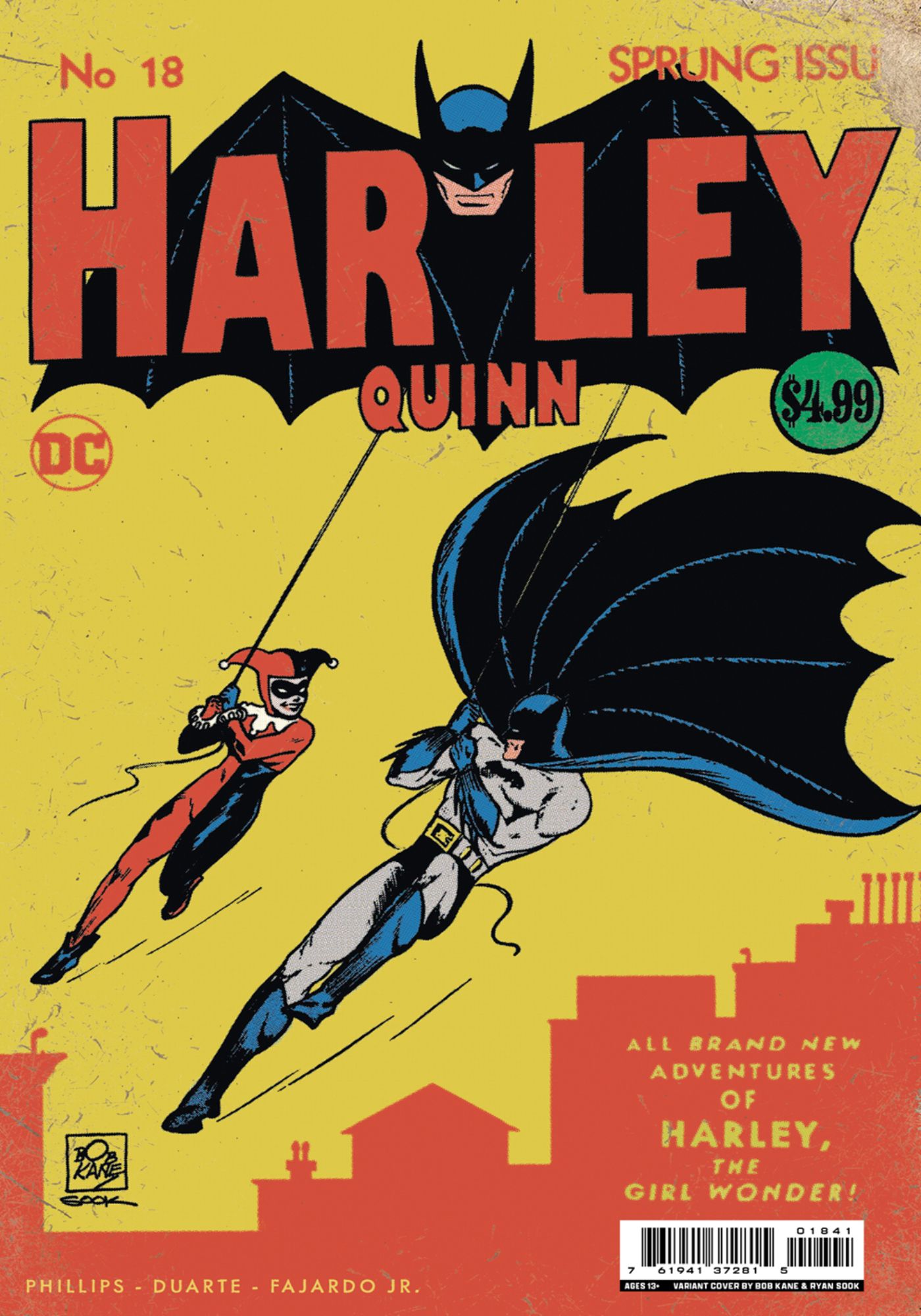 Harley Quinn 18 Homage Variant