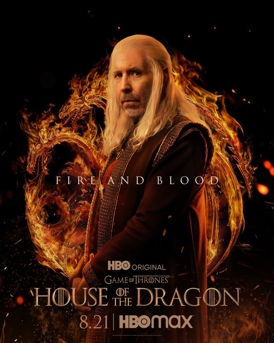 House of the Dragon Paddy Considine as Viserys Targaryen