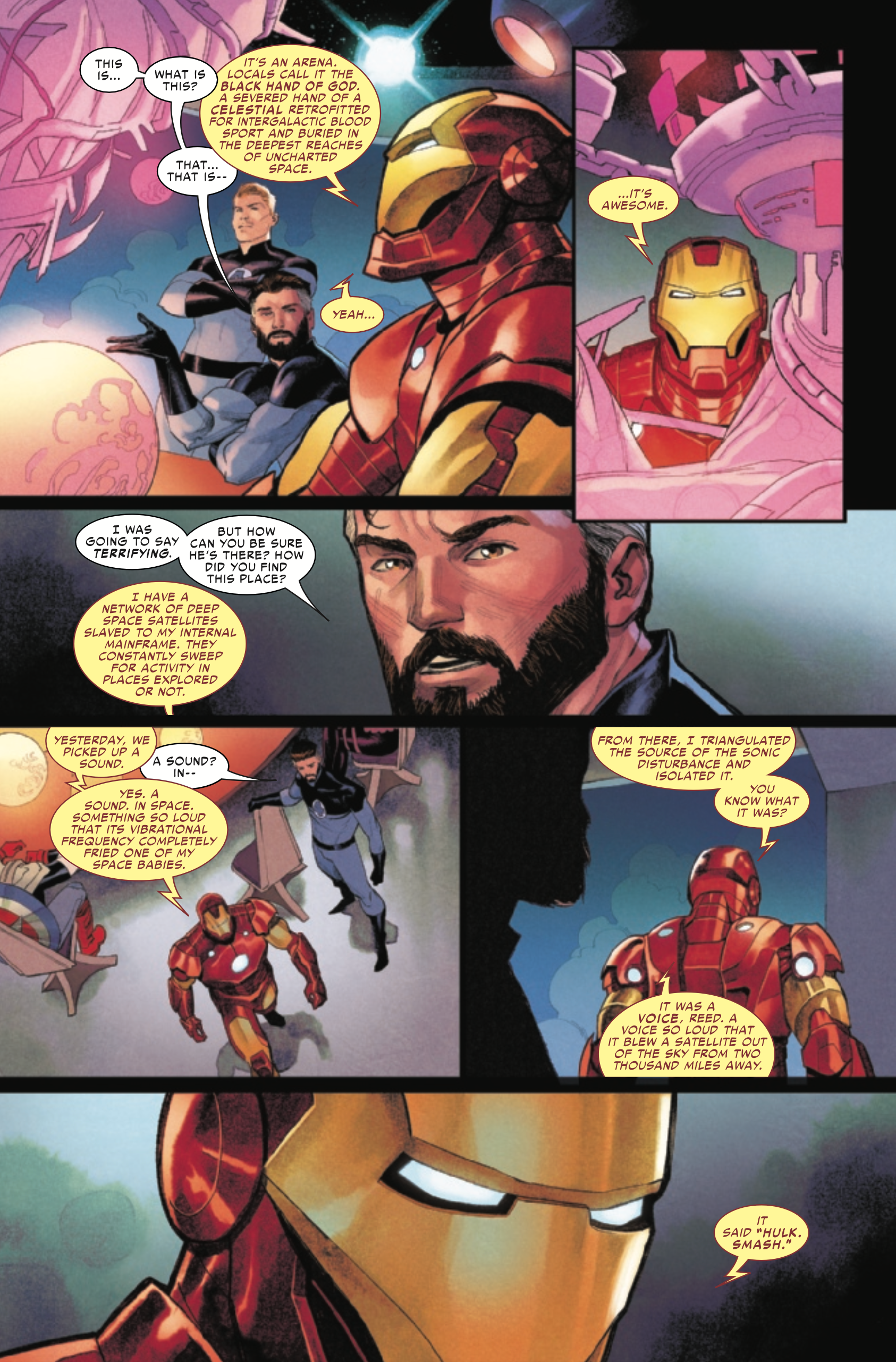 Iron Man tricks genius Reed Richards