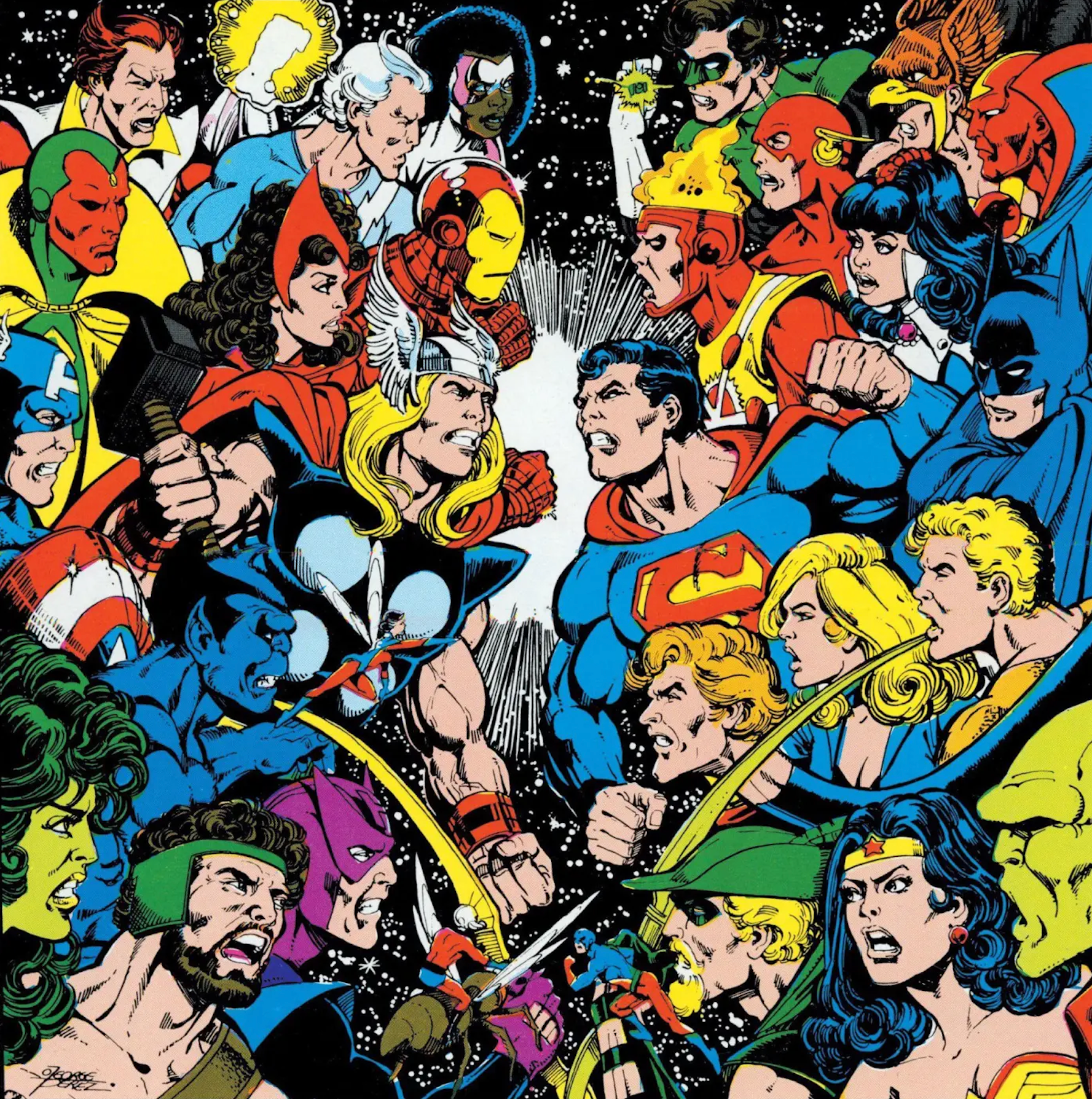 Marvel & DC’s Doomed Crossover Turned Superman into a Huge Jerk
