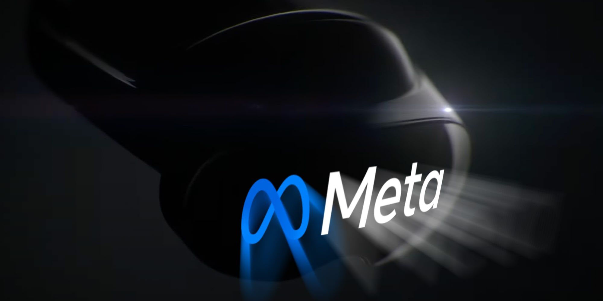Meta Cambria ARVR Headset Projecting Glow