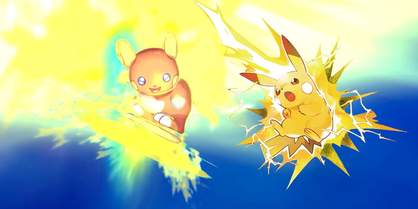 Pokemon Alolan Raichu Z Move Stoked Sparksurfer Lets Go Pikachu Pika Papow