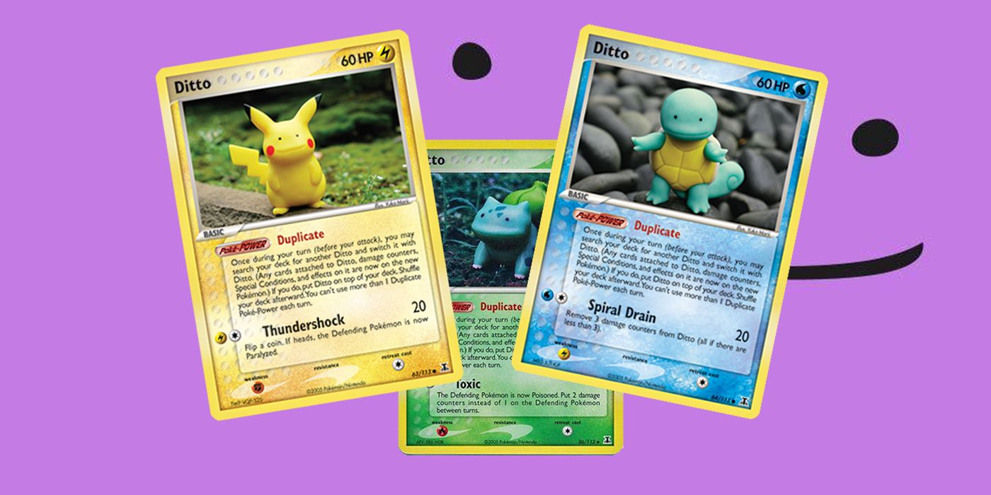 Pros And Cons Of Pokemon TCGs Ditto Peel Mechanic Cards Game Changer Collectors Items