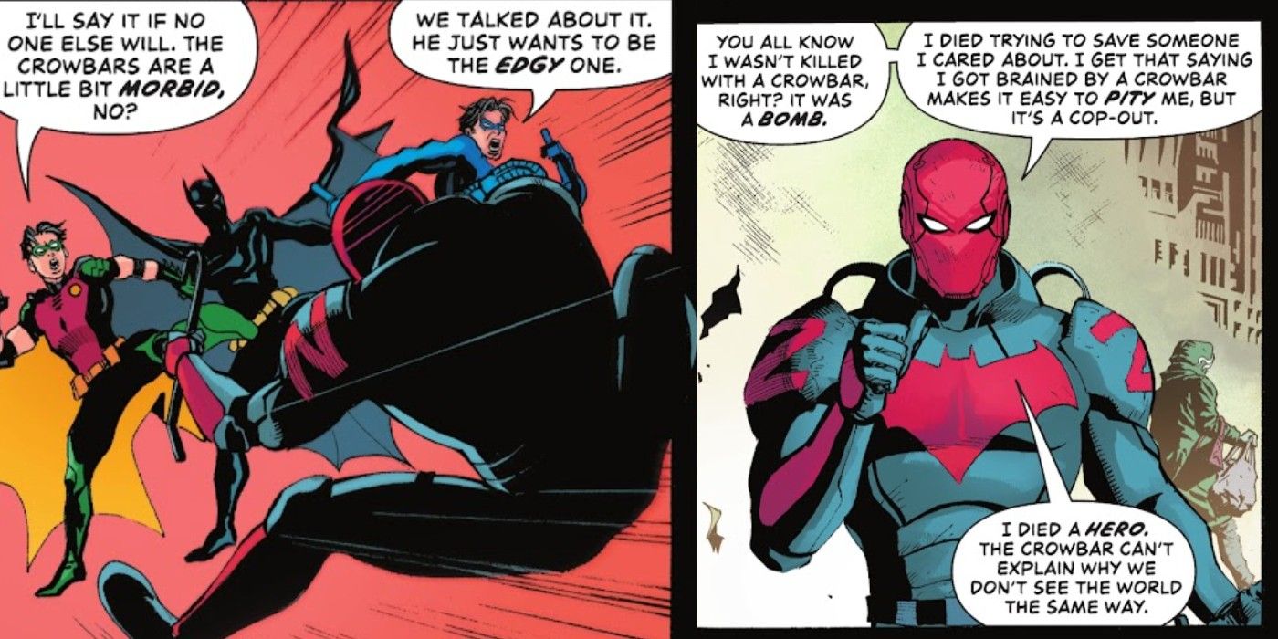 Red Hood talks about his death in Task Force Z 8