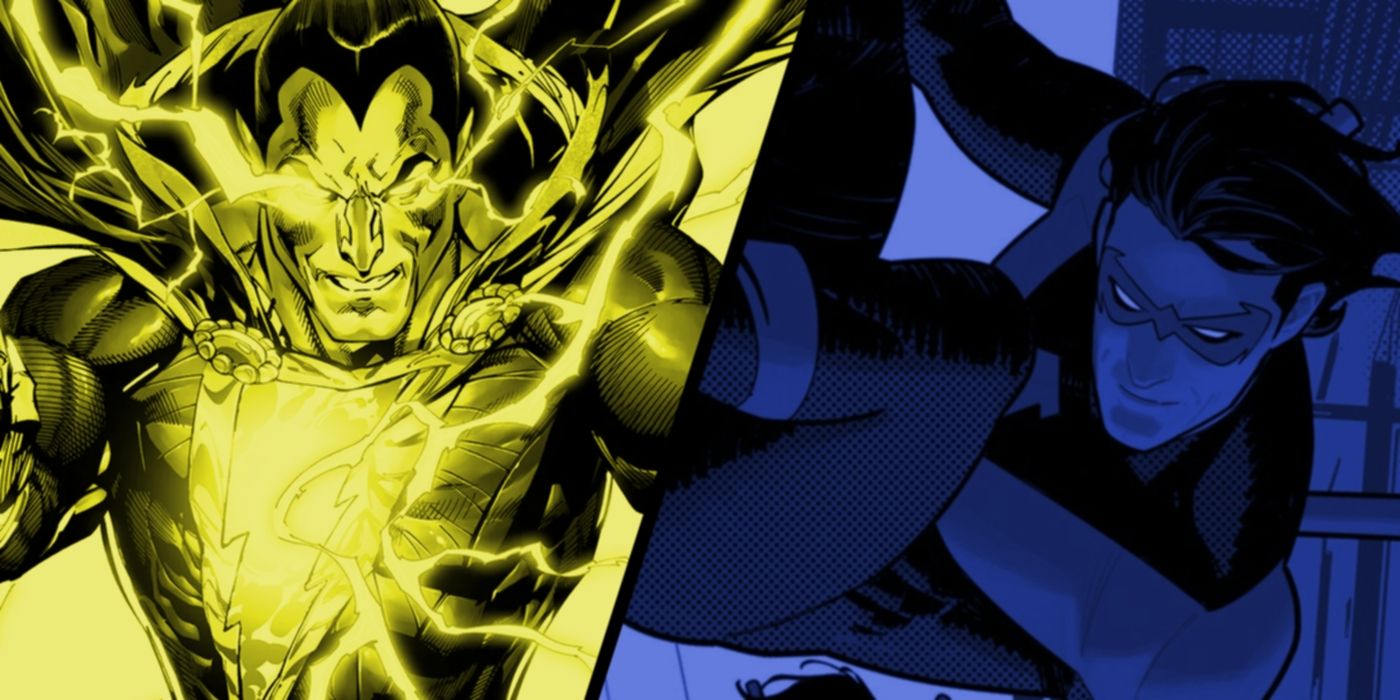 Sinestro Corps Black Adam Blue Lantern Nightwing DC Comics