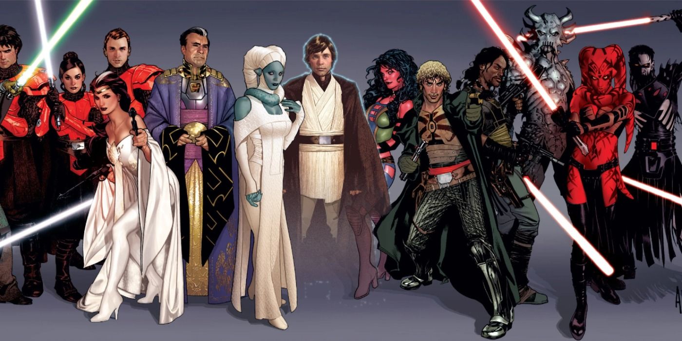 Star Wars Legacy comics characters
