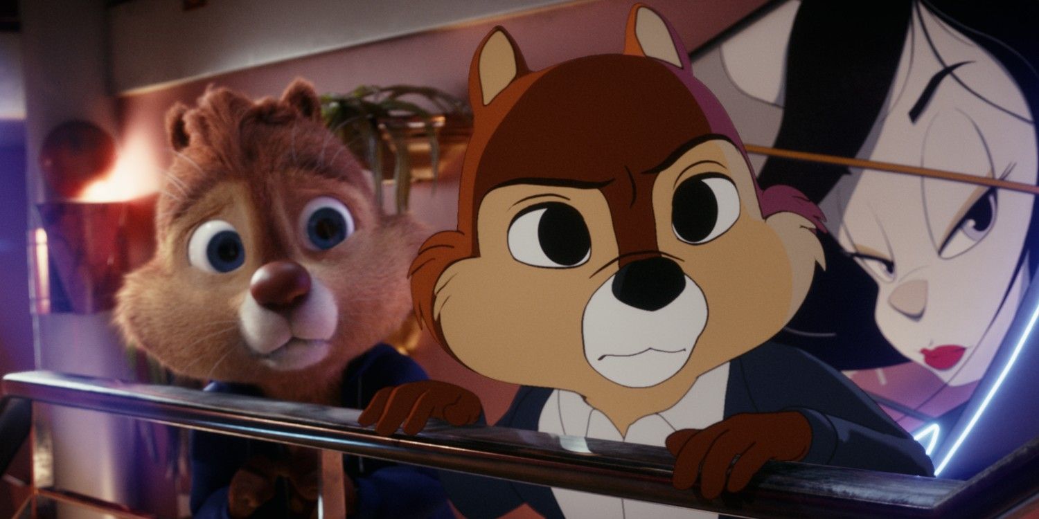 Voices of Andy Samberg and John Mulaney in Chip n Dale Rescue Rangers 1