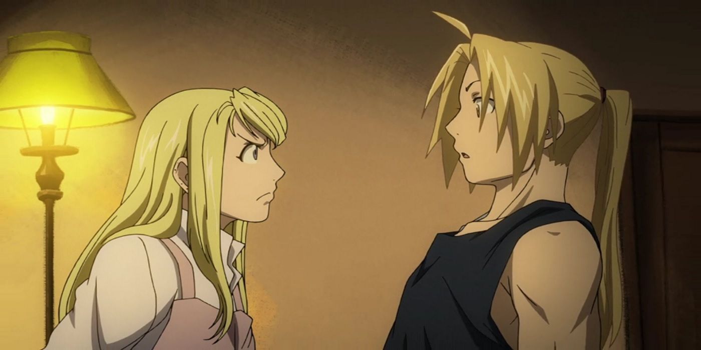 Winry and Edward