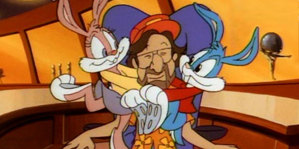 animated steven spielberg buster and bags in tiny toons buster and babs go hawaiian