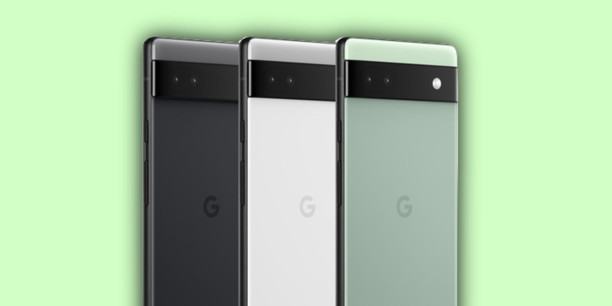 google pixel 6a colors