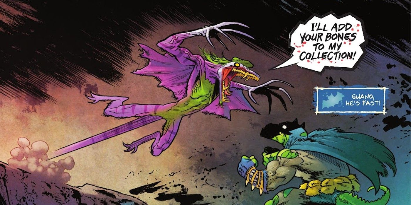 joker dinosaur attacks