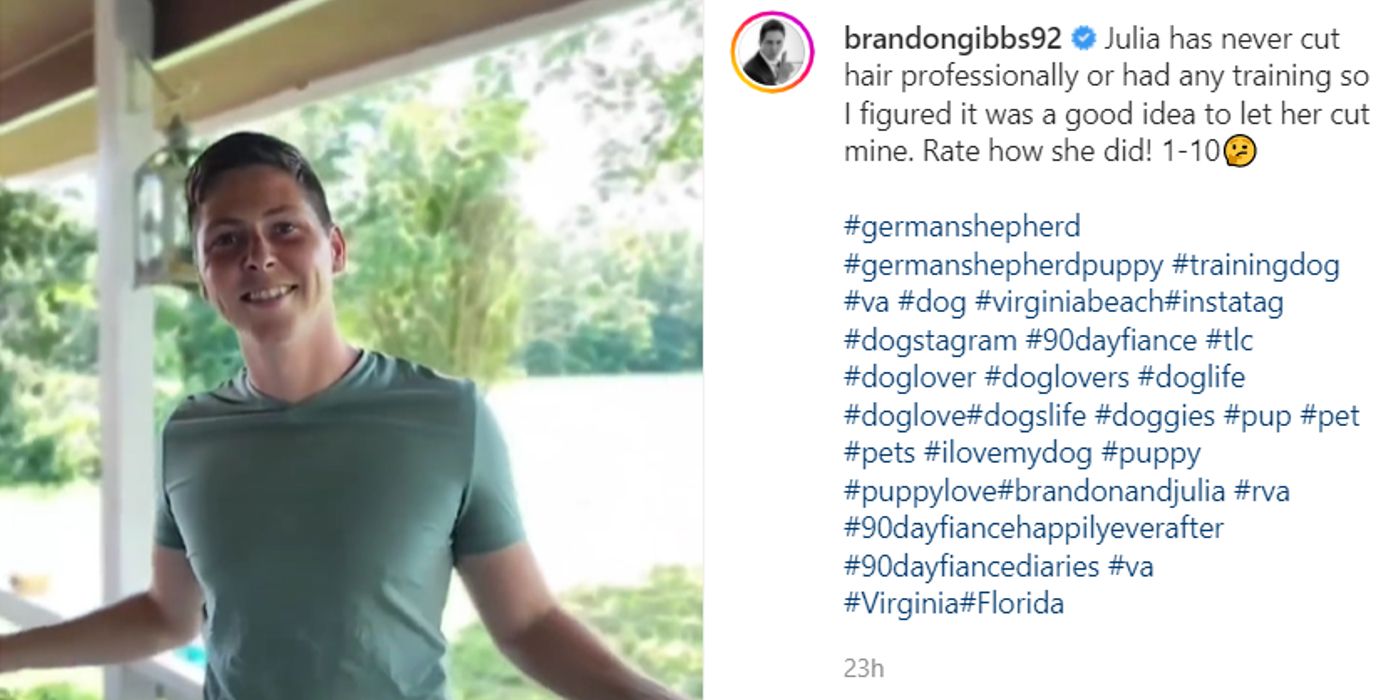 90 Day Fiance Brandon Gibbs Hair