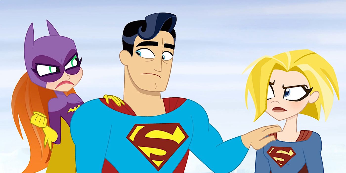 Batgirl Superman and Supergirl