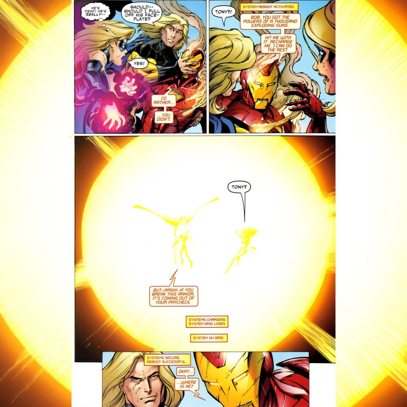 Iron Man Sentry Marvel Comics